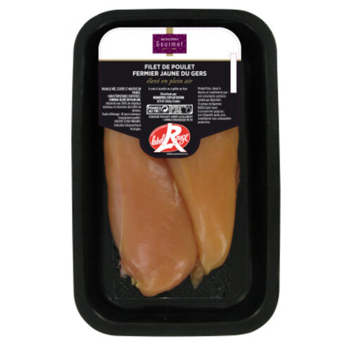 Monoprix Gourmet filets de poulet fermier jaune du gers label rouge x2 - 300g