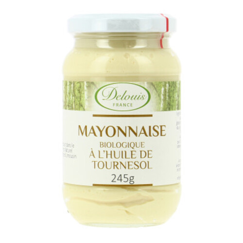 [Par Naturalia] Delouis Fils Mayonnaise À L'Huile De Tournesol 245G Bio