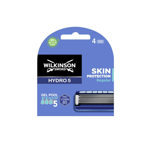 Wilkinson Lames De Rasoir Hydro 5 Skin Protect Regular X4