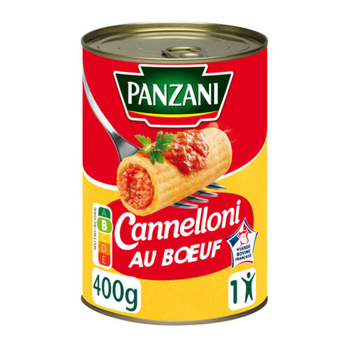 Panzani Cannelloni pur boeuf boîte 400g