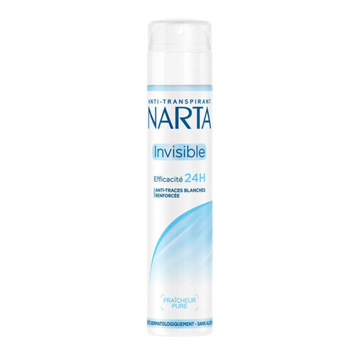 Narta Déodorant Spray Anti-Traces 24h Invisible 200ml