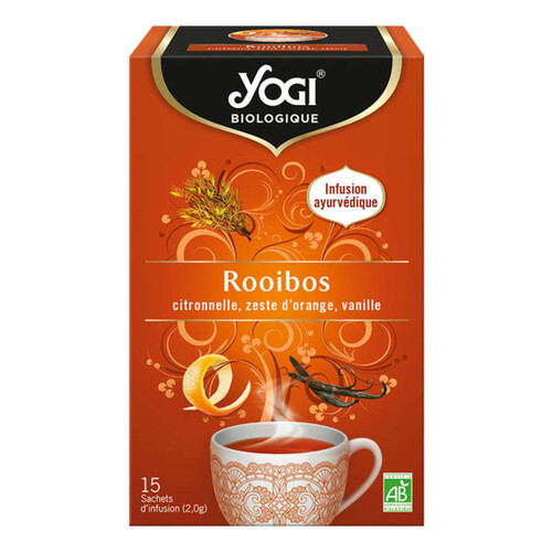 Yogi Rooibos Infusion x15 sachets 30g