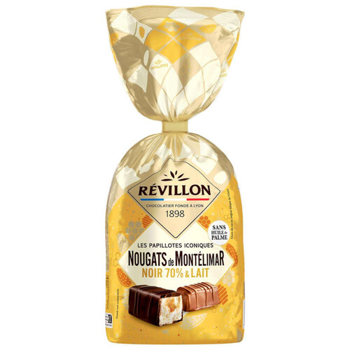 Révillon nougats 70% et 300g