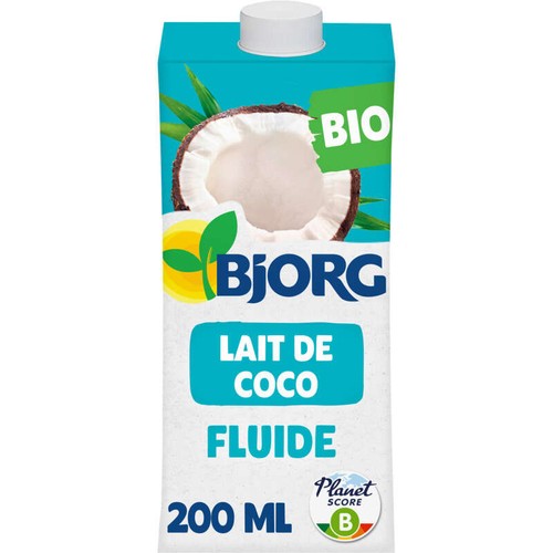 Bjorg Lait de coco fluide Bio 200ml