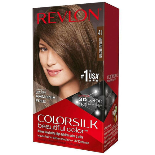 Revlon Coloration Châtain Moyen 41 - Colorsilk Beautiful Color 30ml