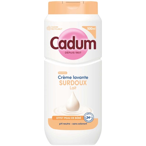 Cadum Douche Crème lavante surdoux Lait 500ml