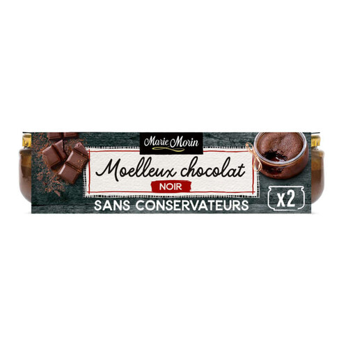 Marie Morin Moelleux au chocolat Noir 120g