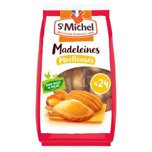 St Michel 24 Madeleines individuelles 600g