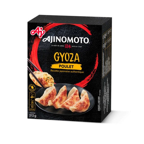 Ajinomoto Gyoza Ravioli à Poêler Poulet & Légume Recette Japonaise x10 200g
