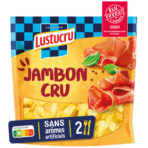 Lustucru tortellini jambon cru 250g