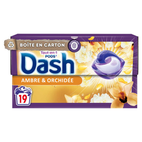 Dash 2 en 1 – 3 parfums au choix