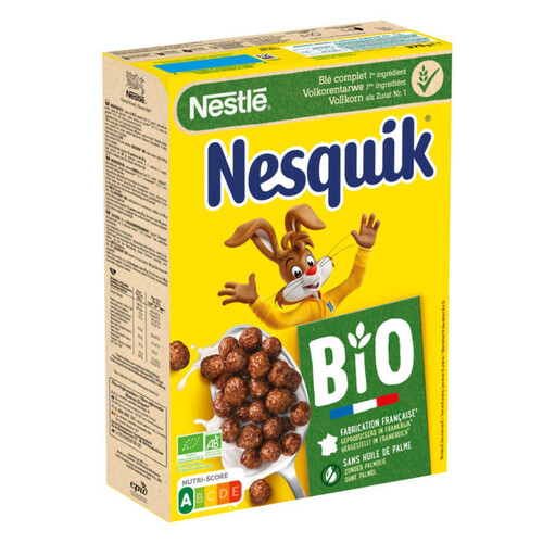 Nestlé Céréales Nesquik Bio 375g