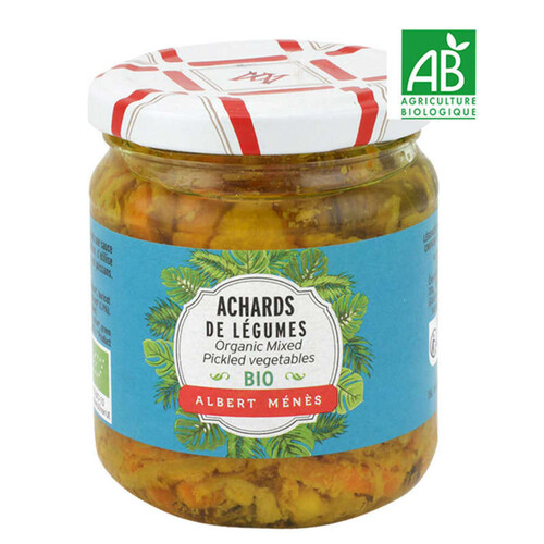 Albert Ménès Achards de Légumes bio 200g