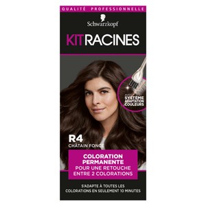 Schwarzkopf Kit Racines, nuances de châtain foncé 22ml