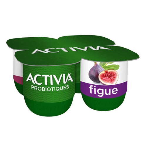 Activia Yaourt aux fruits figue bifidus 4x125g