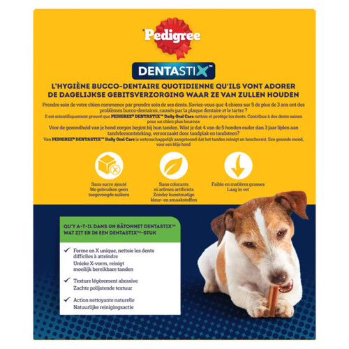 Pedigree Dentastix Bâtonnets pour petit chien 440g