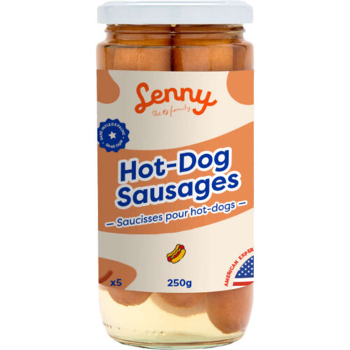 Lenny saucisses hotdog 250g