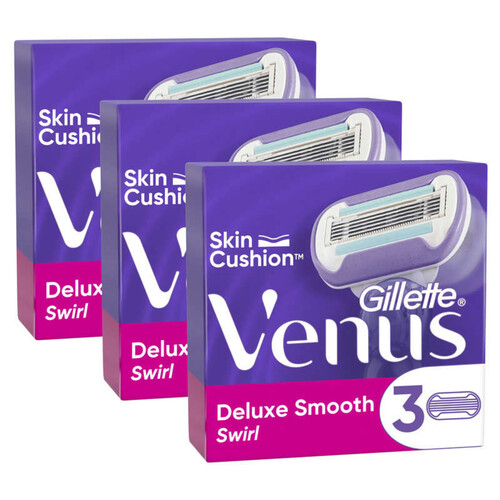 Gillette Venus Deluxe Smooth Swirl 9 recharges