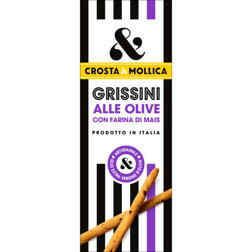 Crosta & Mollica Grissini Alle Olive 140g