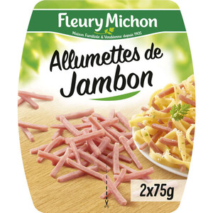 Fleury Michon Allumettes De Jambon Cuit 2X75 G
