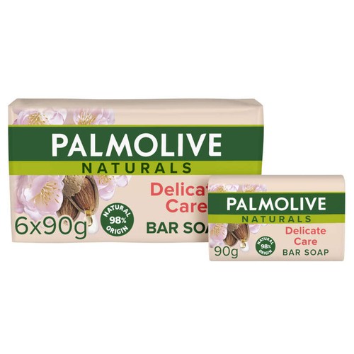 Palmolive Naturals Savon solide Amande 6x90g