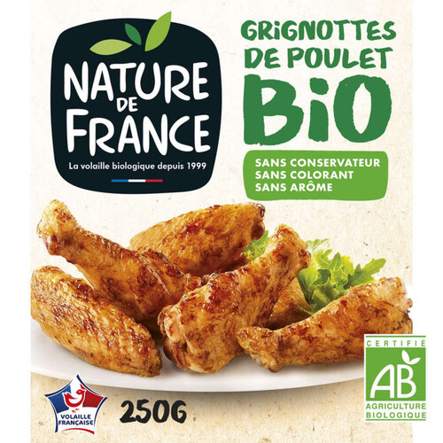 Nature De France Grignotte De Poulet Roti Bio 200G
