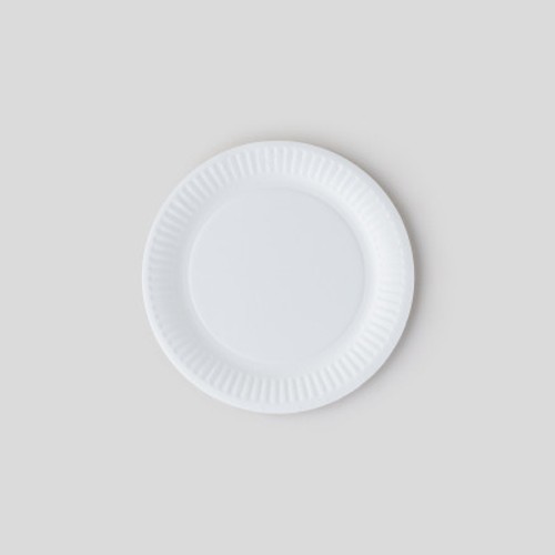 Monoprix maison Assiettes Blanches en Carton 18cm x50