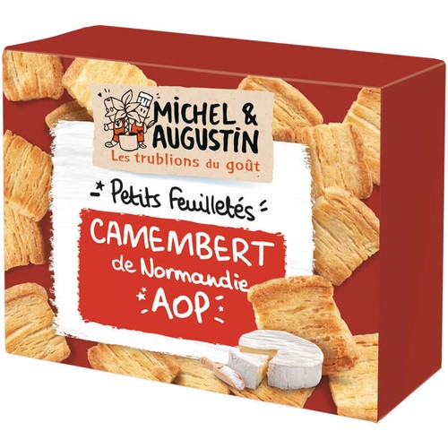 Null Petits Feuilletés Au Camembert De Normandie AOP 80g