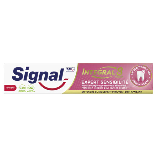 Signal Dentifrice Intégral 8 - 75ml.