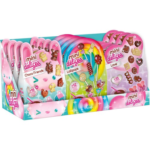 Lansay Coffret Mini délices Chocolat Lollipops love  activités Créatives