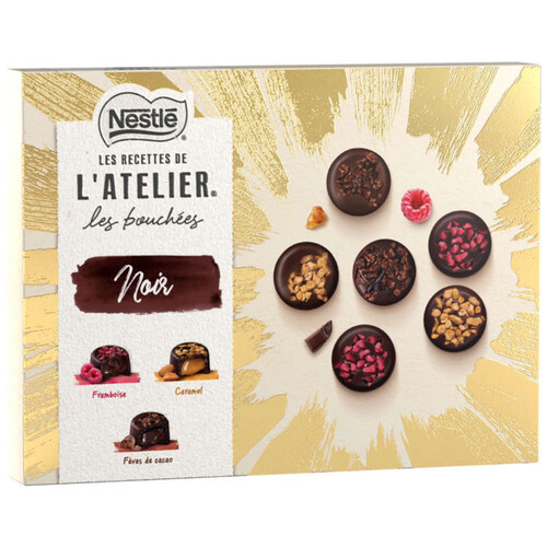 Nestlé les Recettes de L'Atelier Les Bouchées Noir 187g