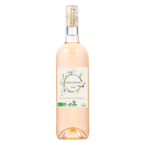 Vins Rebelles Ethicdrinks Biodiversité Vin De France Rosé Bio 75Cl