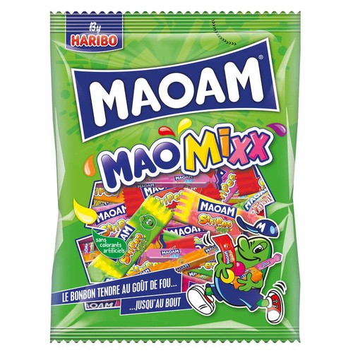 Haribo Maoam Bonbons MaoMixx Goûts Fruités 250g