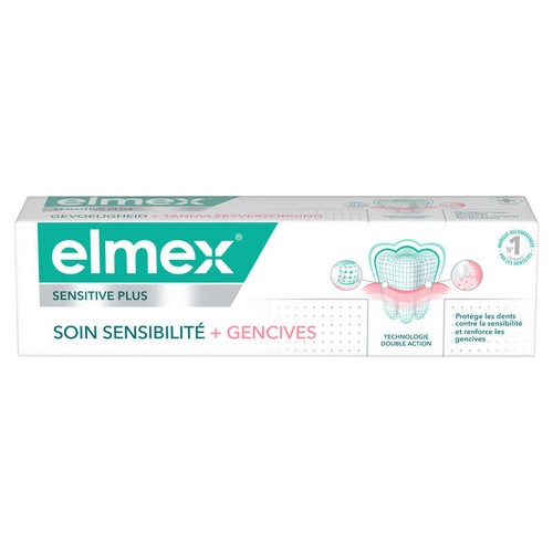 Elmex Dentifrice  Soin Sensibilité + Gencives clinical expert tube de 75ml