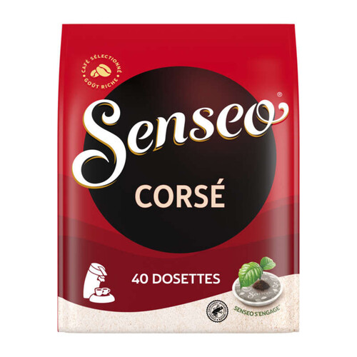 Senseo Café Corsé x40 dosettes 277g