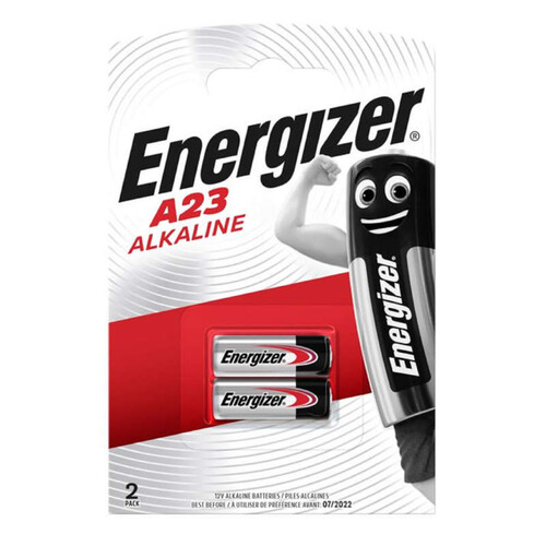 Energizer 2 Piles A23 Alkaline
