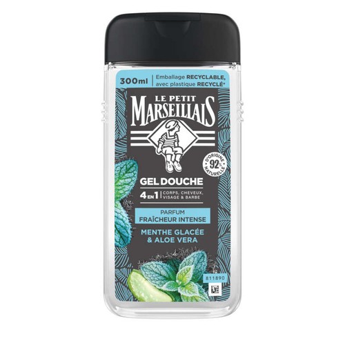 Le Petit Marseillais Gel Douche Menthe Givrée 300ml
