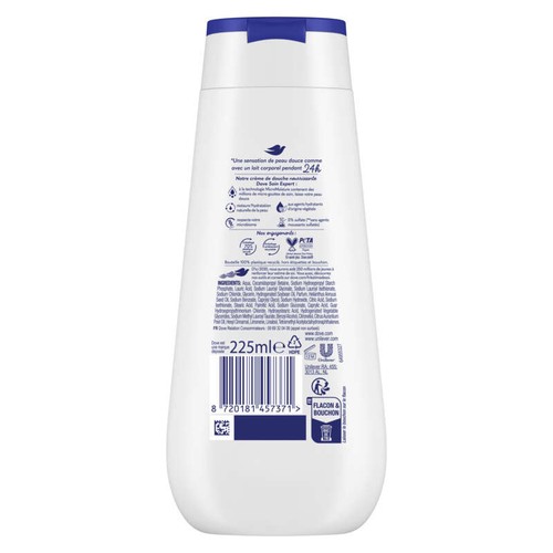 Dove Crème de Douche Nutrition Intense 225ml