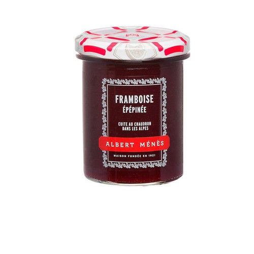 Albert Ménès Confiture De Framboise Épépinée Le Pot De 280g