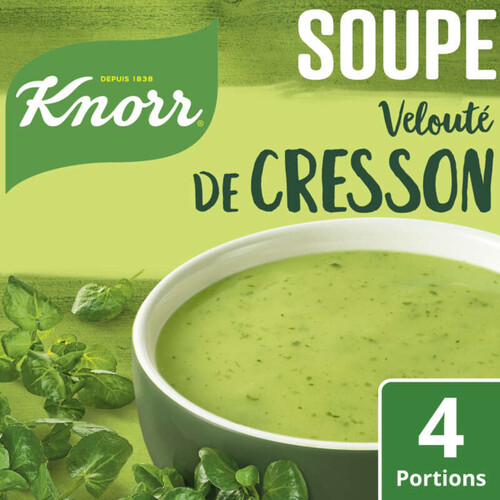 Knorr Soupe Déshydratée Velouté de Cresson 4 Portions