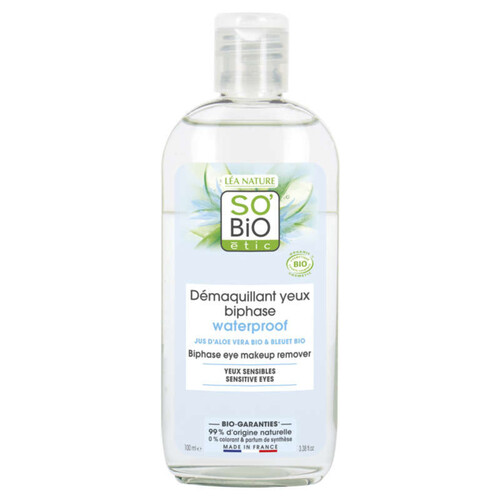 So'Bio Étic Démaquillant Yeux Biphase Waterproof 100ml