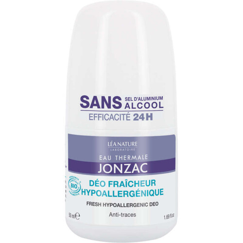 [Para] Jonzac Déodorant Fraîcheur Hypoallergénique 50ml