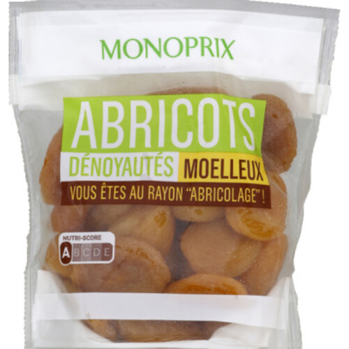 Monoprix Abricots Sec Moelleux Sachet de 250g