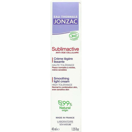 Jonzac Crème Légère Lissante Sublimactive Anti-Cellulaire 40ml