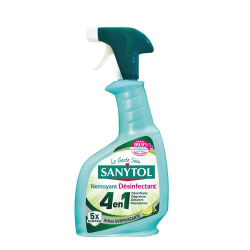 Sanytol Nettoyant Désinfectant 4 Actions 500ml