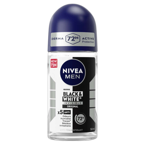 Nivea Men Déodorant Bille Black And White 50ml