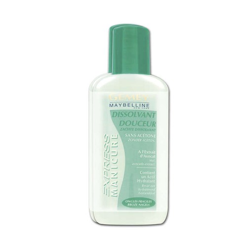 Maybelline Dissolvant Douceur Sans Acétone Express 125ml