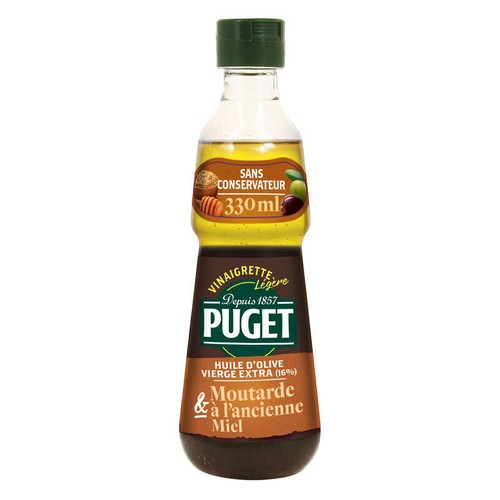 Puget Vinaigrette moutarde miel 330ml