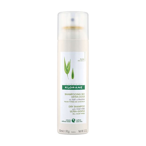 [Para] Klorane Shampoing Sec Extra-Doux au Lait d’Avoine Tous Types de Cheveux 150ml