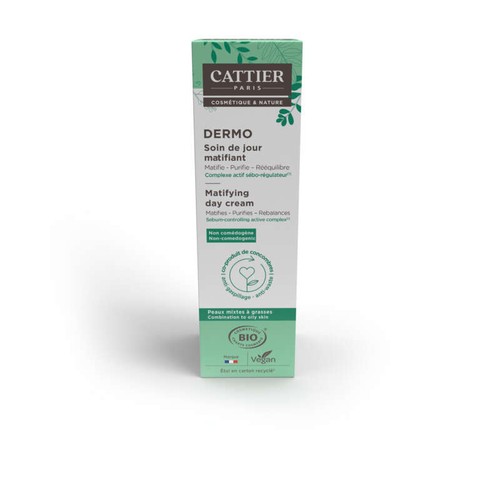 Cattier Soin de jour matifiant 40ml